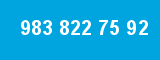 983 822 75 92